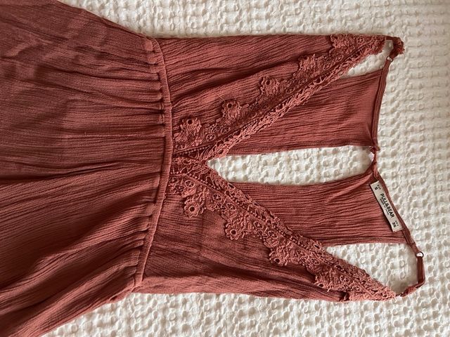 Mono corto coral Pull&Bear Talla XS