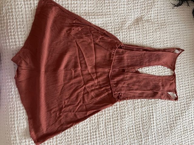 Mono corto coral Pull&Bear Talla XS