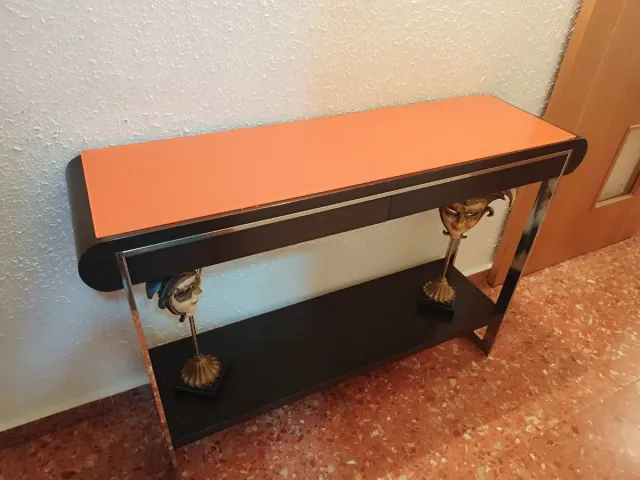 Recibidor Kendo Naranja y Marrón