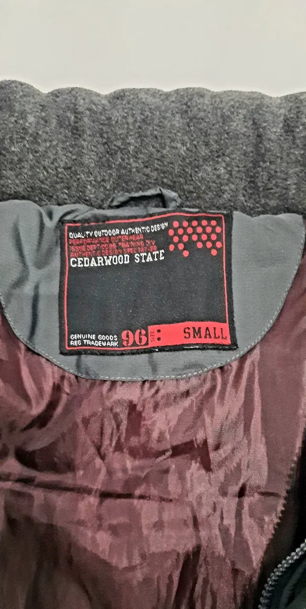 Chaleco acolchado gris hombre Talla S