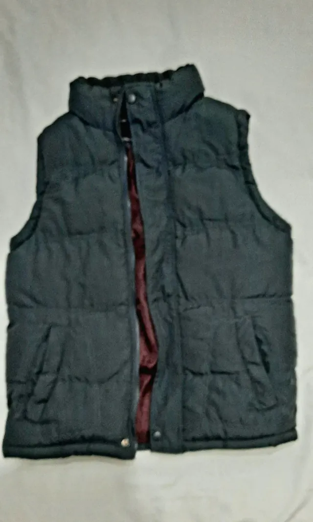 Chaleco acolchado gris hombre Talla S