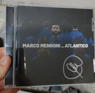CD Marco Mengoni Atlantico autografato