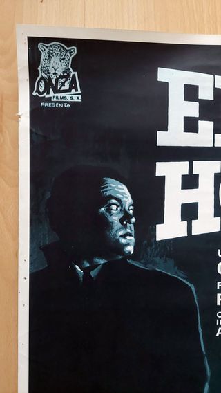 Cartel original El Tercer Hombre (Carol Reed 1949)