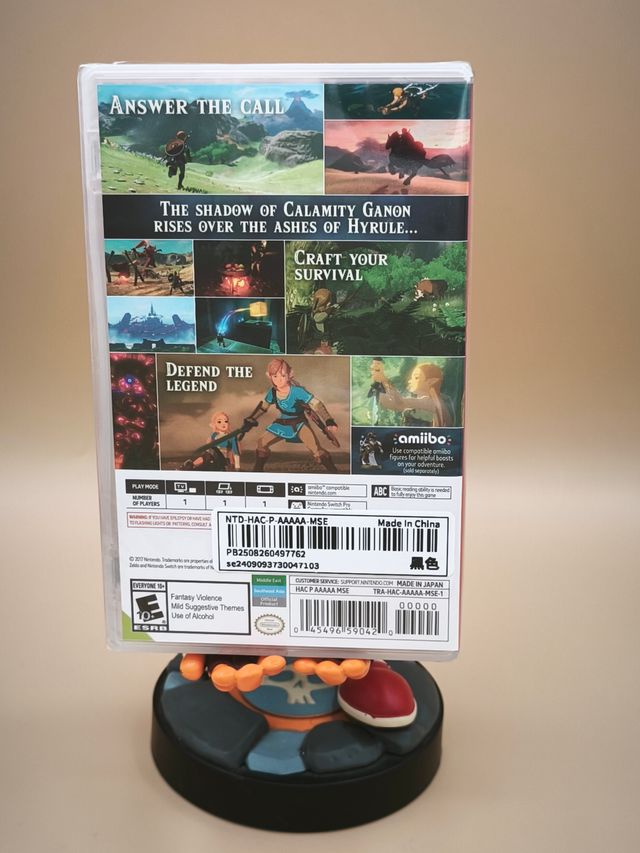 Zelda Breath of the Wild Nintendo Switch [NUEVO]
