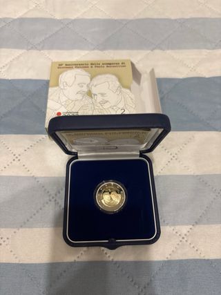 Moneda 2€ Italia 2022 Proof Falcone Borsellino