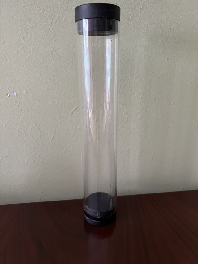 Cilindro Metacrilato Transparente M