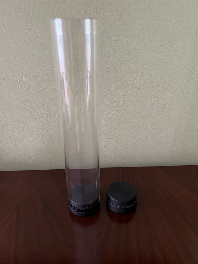 Cilindro Metacrilato Transparente M