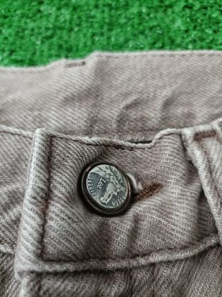 Pantalon Vaquero Lee Color Marron W32 L31 Talla S.