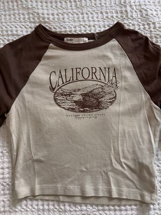 Pull&Bear Camiseta Manga Larga California