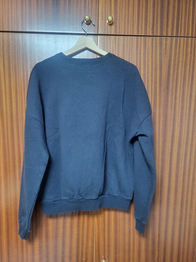 Sudadera Pull&Bear Azul Talla S