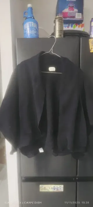 Poncho/Capa Negro Talla Única