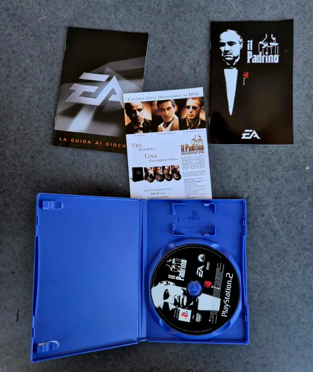 Il Padrino PS2 Originale + Libricino