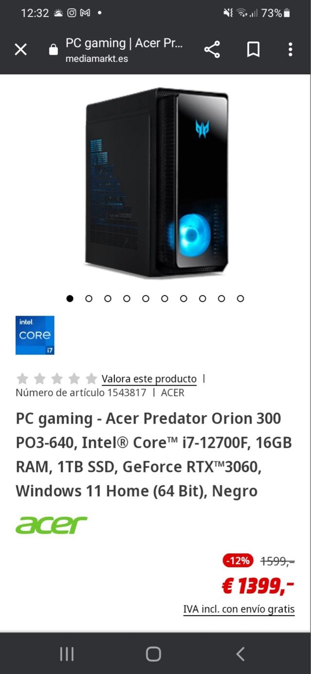 PC Acer Predator