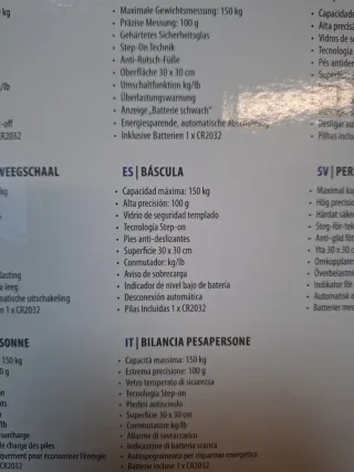 Báscula de baño Tristar WG-2441