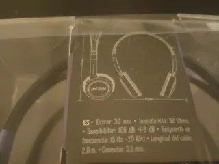 Auriculares Energy Sistem Negros y Morados