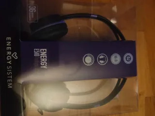 Auriculares Energy Sistem Negros y Morados