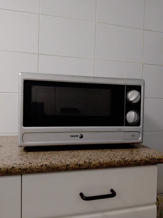 Microondas Fagor Plata