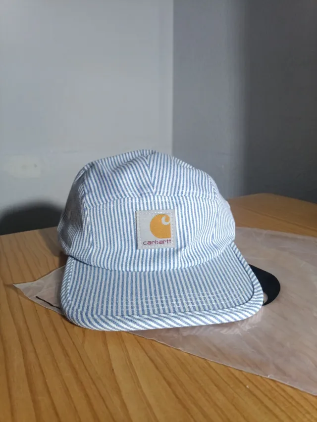 Gorra Carhartt Rayas Azul y Blanco