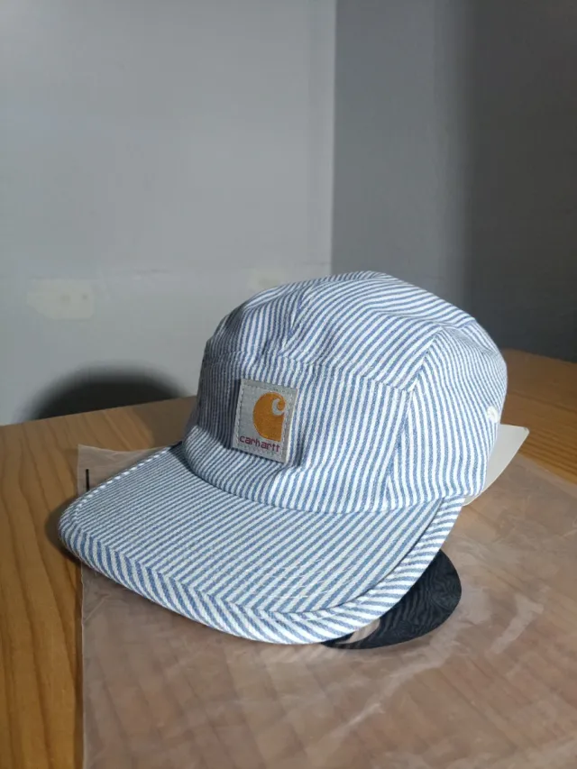 Gorra Carhartt Rayas Azul y Blanco