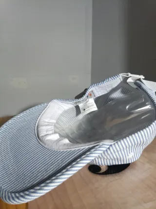 Gorra Carhartt Rayas Azul y Blanco