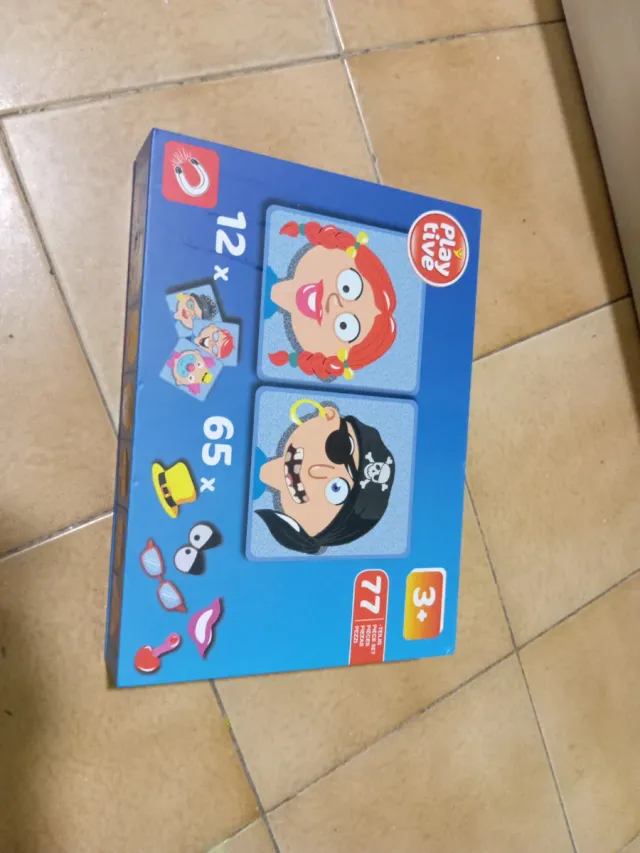 Juego magnético Playtive Caras 3+