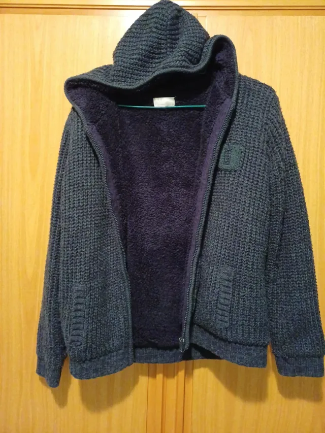 Chaqueta punto polar talla 11-12