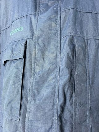 Chaqueta Columbia Vintage 90s Oversize Y2K Azul