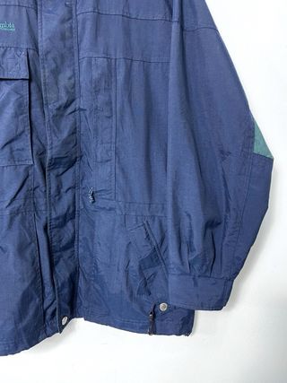 Chaqueta Columbia Vintage 90s Oversize Y2K Azul