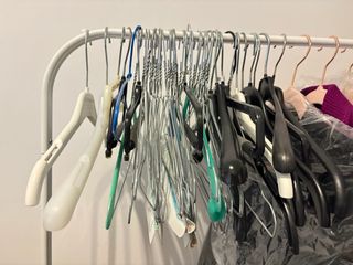 Lotto grucce miste lavanderia