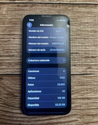 iPhone 13 mini Verde Notte