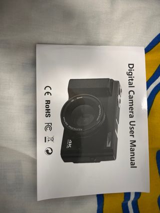 Cámara Digital 4K Ultra HD