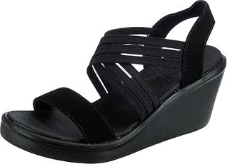 SANDALIAS CUÑA SKECHERS RUMBLE ON DAY - TALLA 38