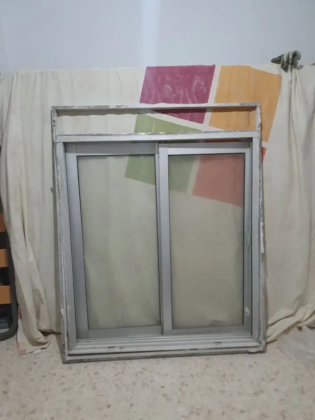 Ventana de aluminio doble