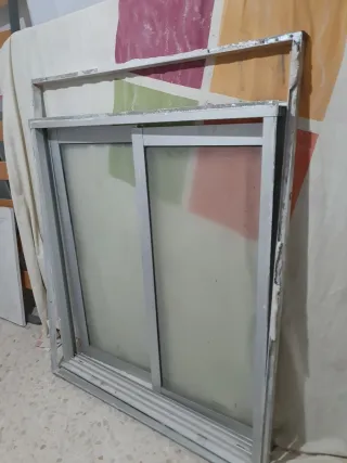 Ventana de aluminio doble