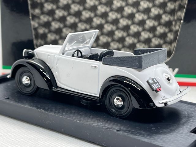 BRUMM FIAT 1100 CABRIO 1937 ESC.1/43, NUEVO C/CAJA