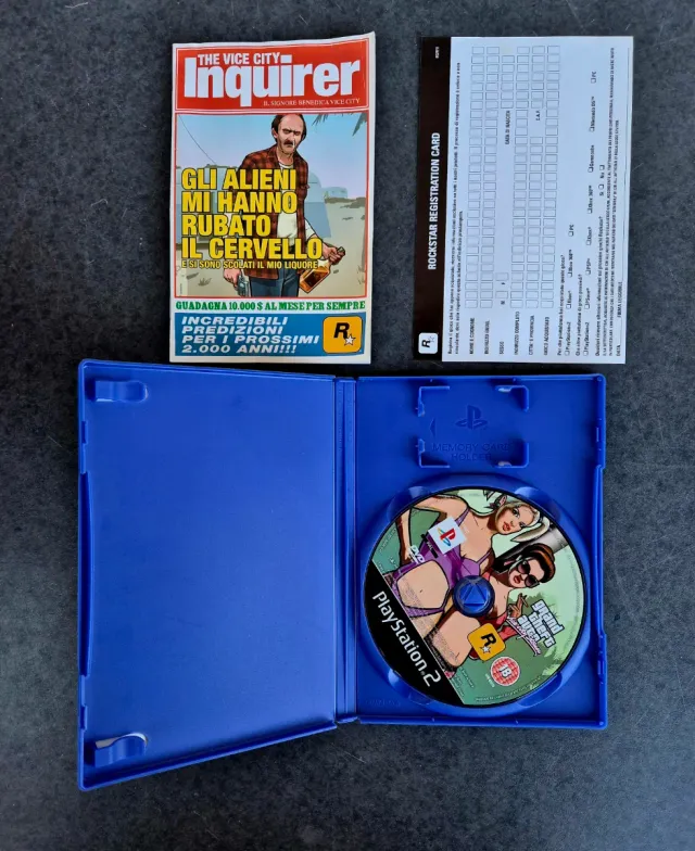 GTA Vice City Stories PS2 Originale PAL