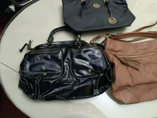 Lote 4 bolsos usados