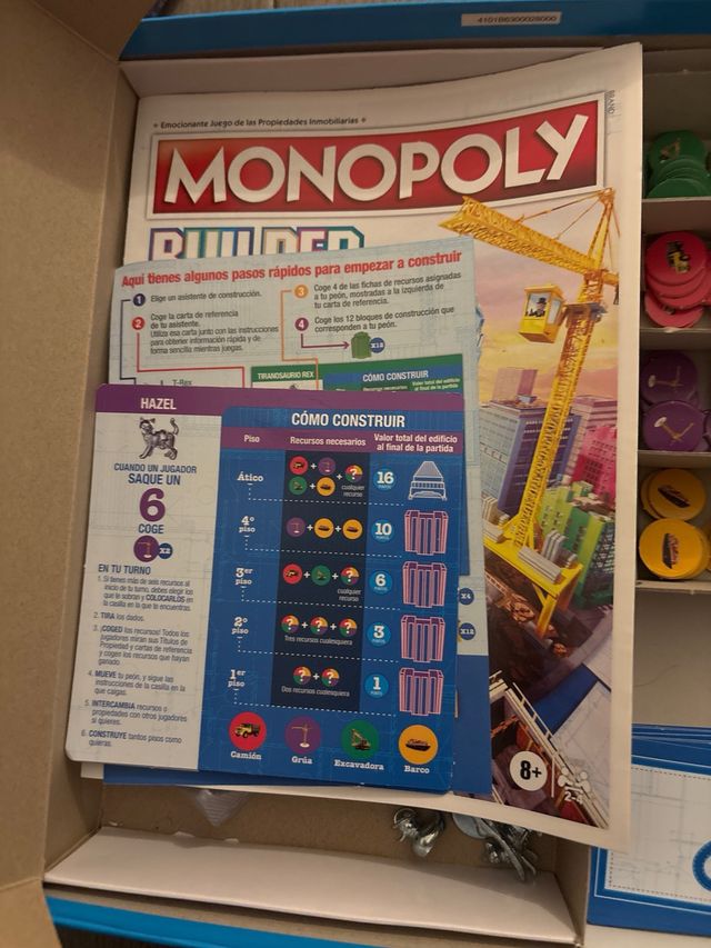 Monopoly Builder Juego de Mesa