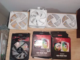 Lote ventiladores PC Tempest 120mm RGB
