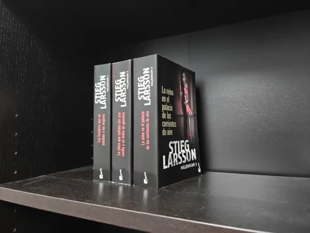 Trilogía Millenium de Stieg Larsson en tapa blanda
