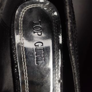 Tacones negros con pedrería talla 40