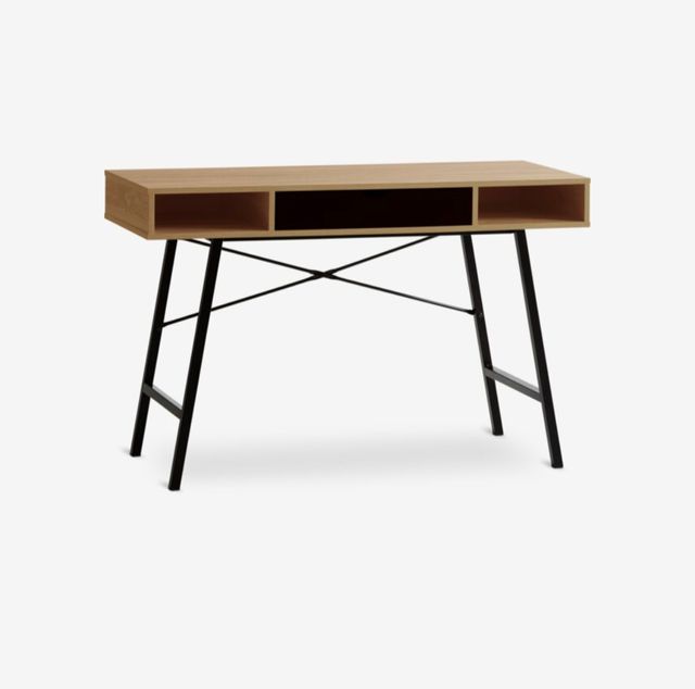 Escritorio madera y metal