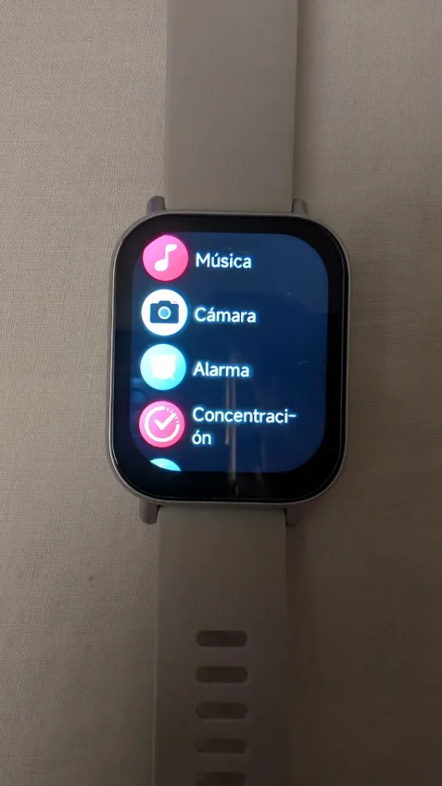 Reloj Huawei Plata y Blanco