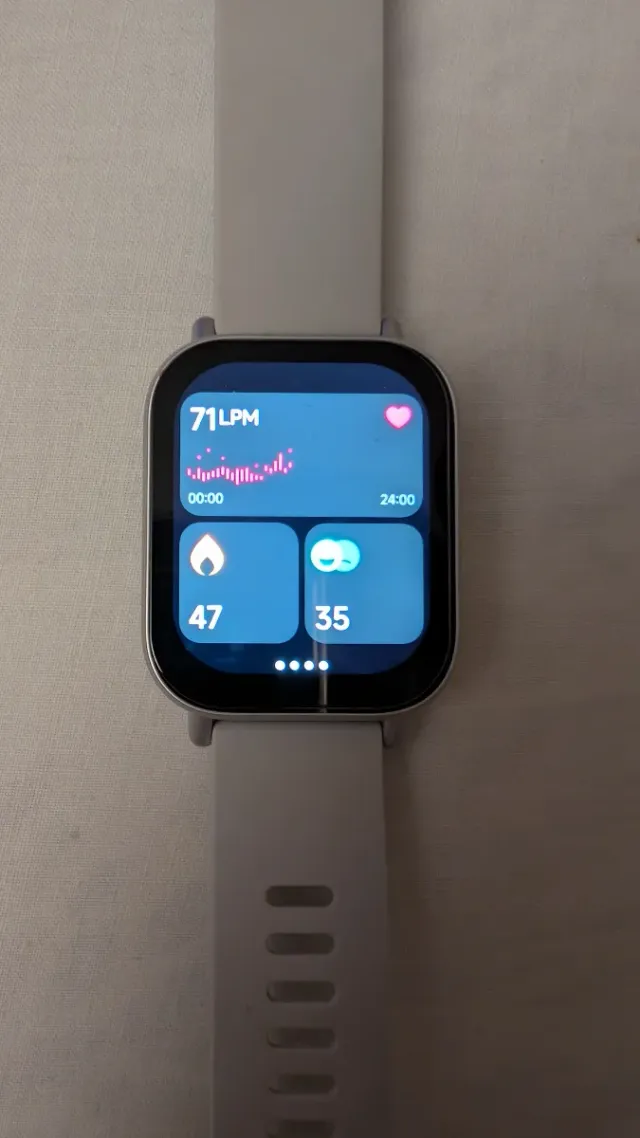 Reloj Huawei Plata y Blanco