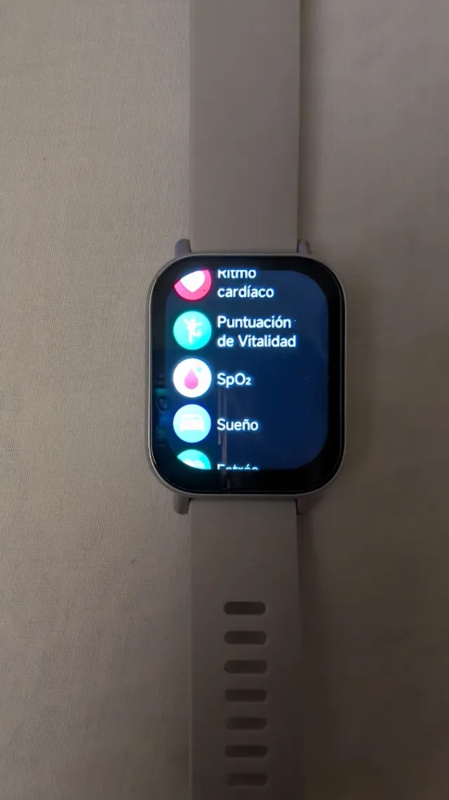 Reloj Huawei Plata y Blanco