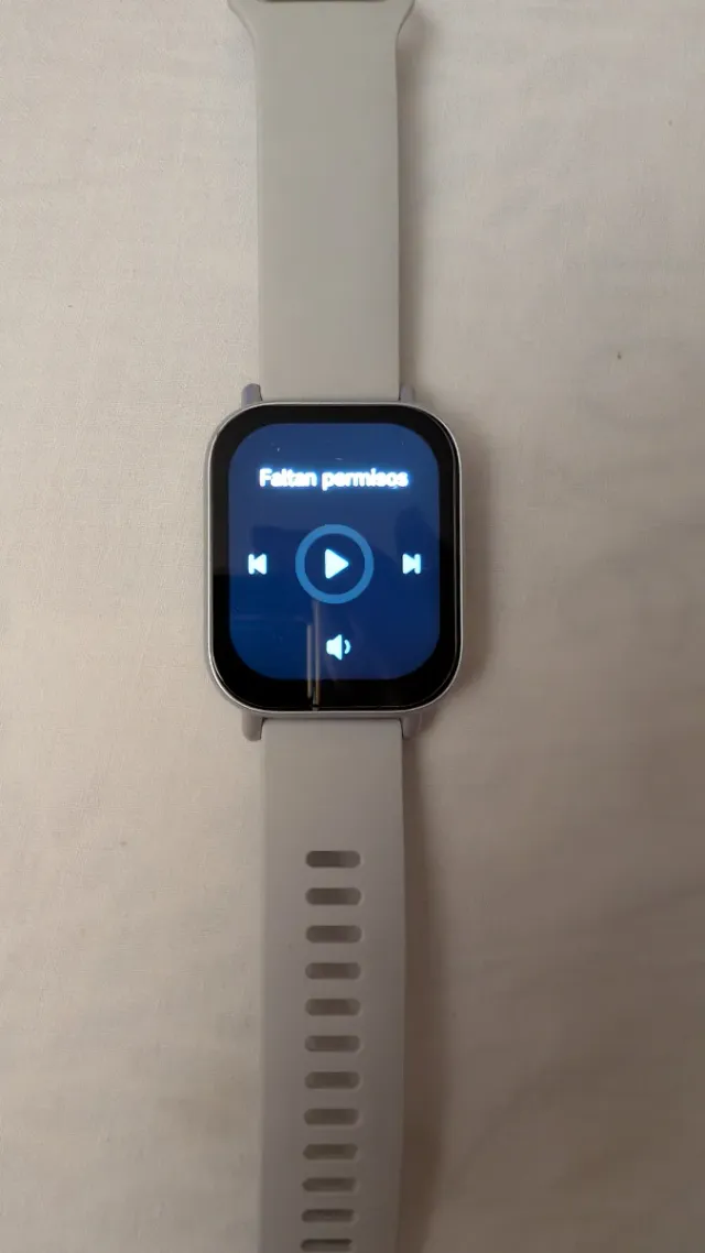 Reloj Huawei Plata y Blanco