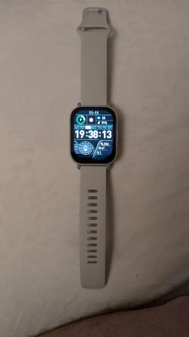 Reloj Huawei Plata y Blanco