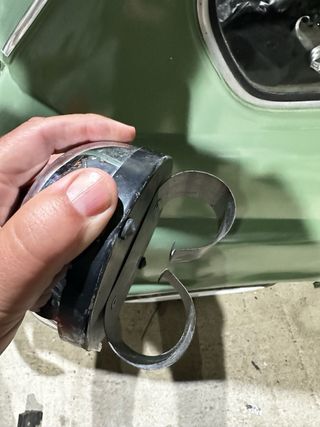 Cenicero Coche Cromado Vintage