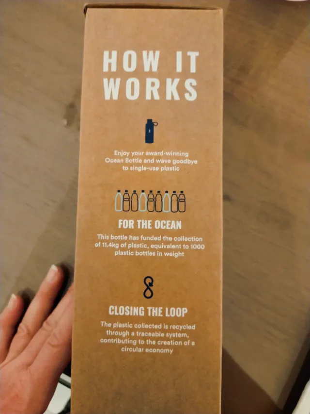 Ocean Bottle Original Blu 500ml