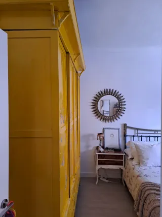 Armario ropero antiguo 4 puertas madera